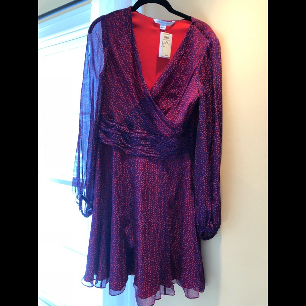 DVF Ashlynn dress size 8 NWT